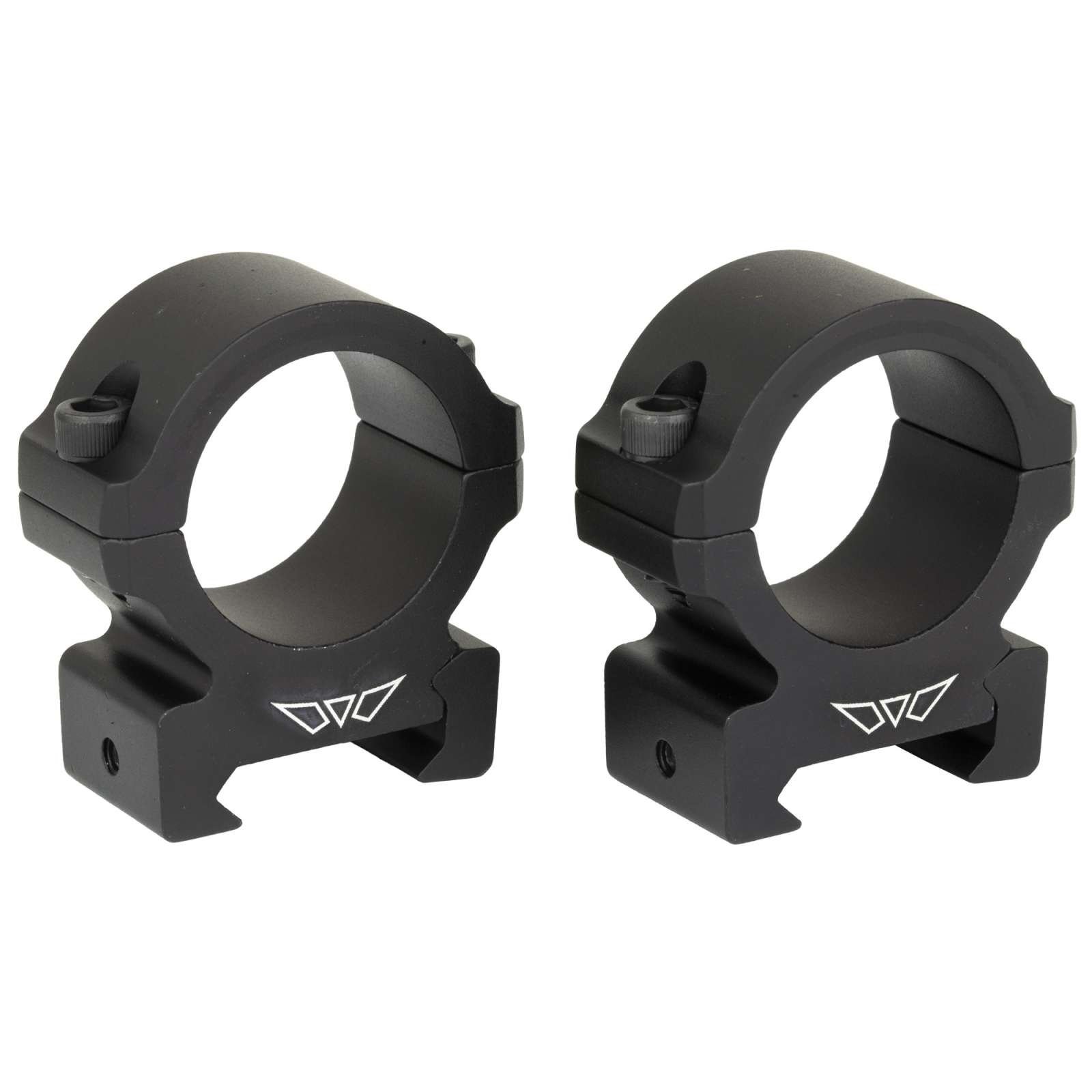 Warne Vapor Horizontal 30mm Medium Scope Rings V614M - Matte Finish - Warne - 30MM