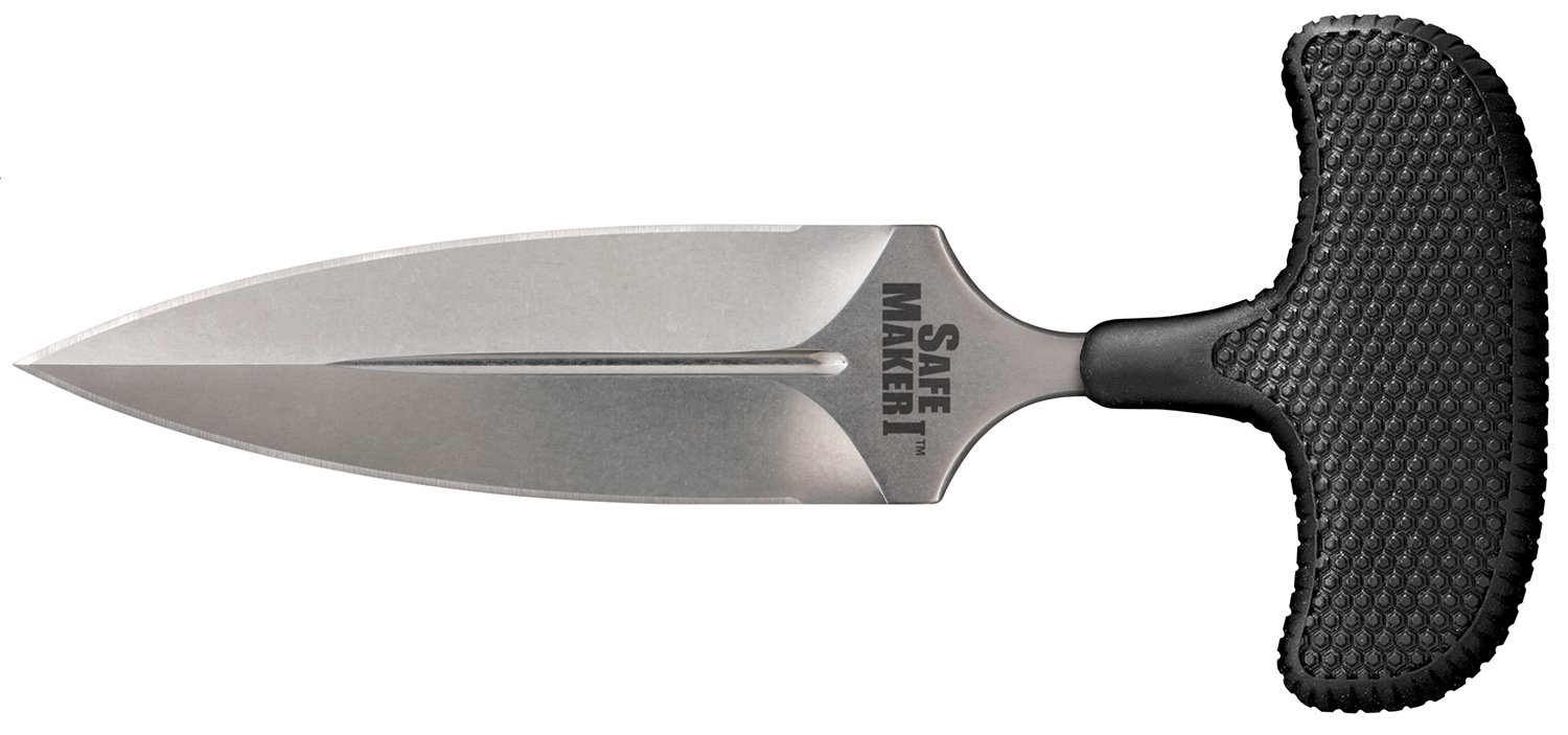 Cold Steel Safe Maker I 4.5 In Spear Point AUS-8A Blade 12DBST - Cold Steel