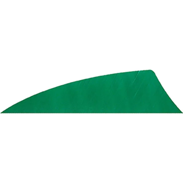 Gateway 200LRSGN-50 Rayzr Feathers Green 2 In LW 50pk 1.2 Grains - Gateway