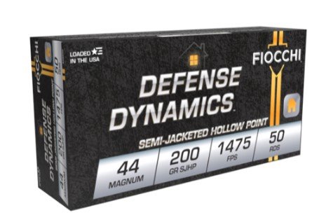 50 ROUNDS Fiocchi 44 Magnum Ammo Personal Defense Mag 200gr Hollow Point - Fiocchi - 44 Rem Mag
