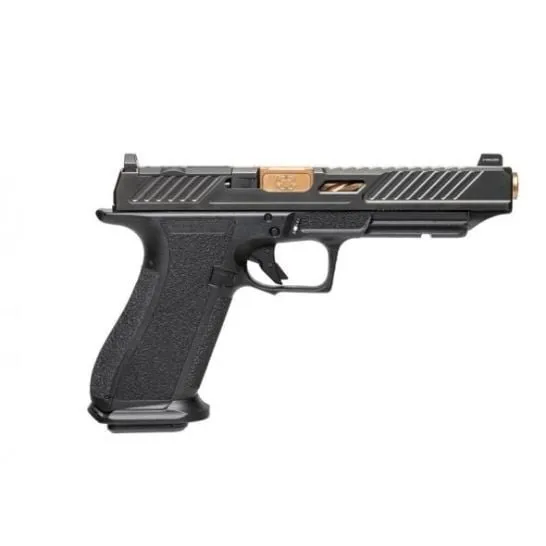 SHADOW SYSTEMS DR920L ELITE SAU 9MM 4.5IN SPIRAL BRNZ BARREL 15RD BLACK OR GRN TRIT SIGHT 1D SS-2027-B