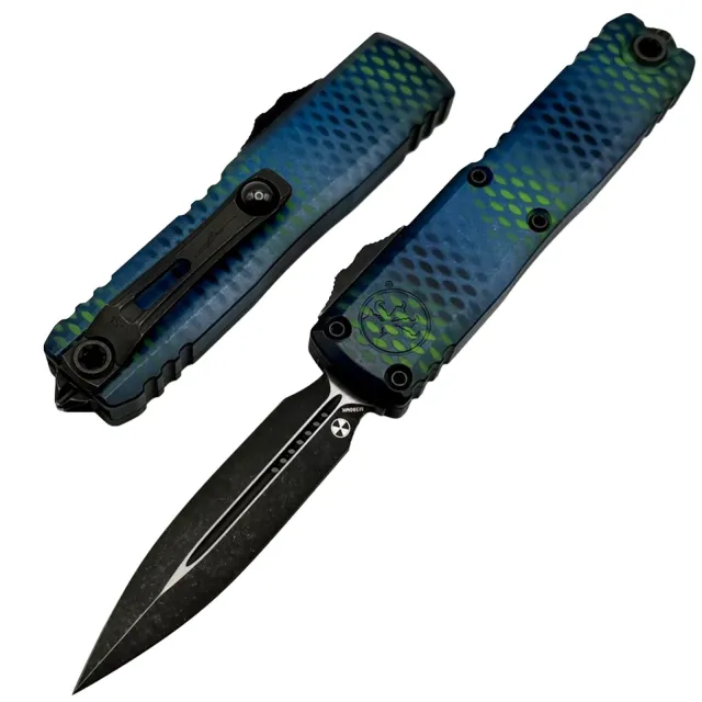 Microtech UTX-85 G4 3.1 In D/E Standard Blue Alu Handle - MICROTECH