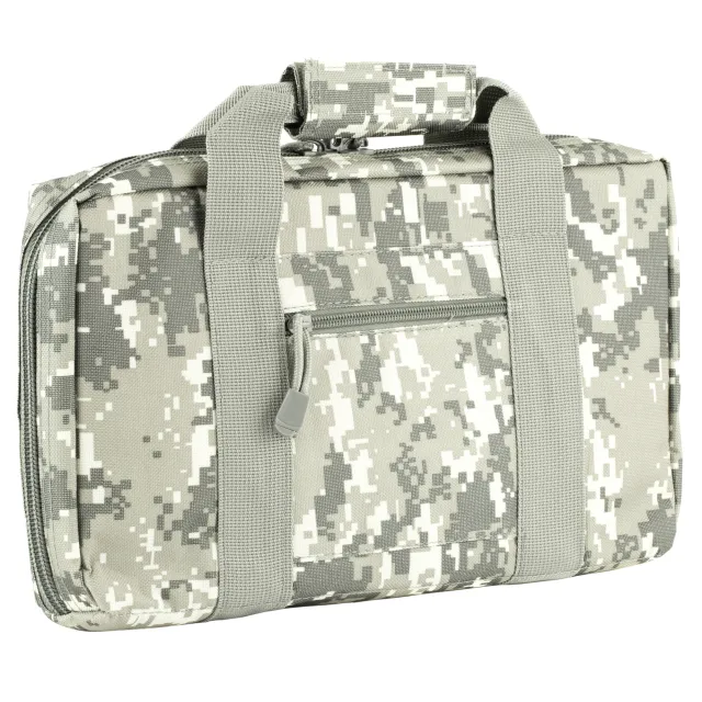NcStar Discreet Pistol Case Nylon Digital Camo Two Padded Handgun