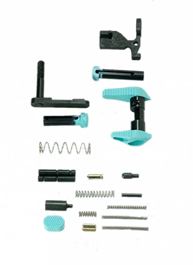 Timber Creek ARLPKRE AR-15 Lower Parts Kit Robin's Egg Blue Aluminum - Timber Creek