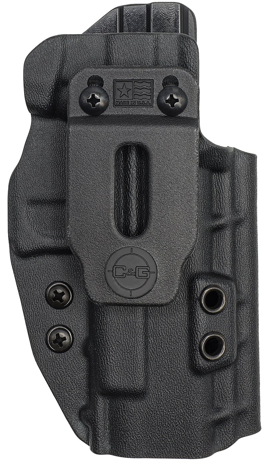 Buy C&G Holsters 0056100 Covert IWB Black Kydex Belt Clip Fits Glock MOS-48... online