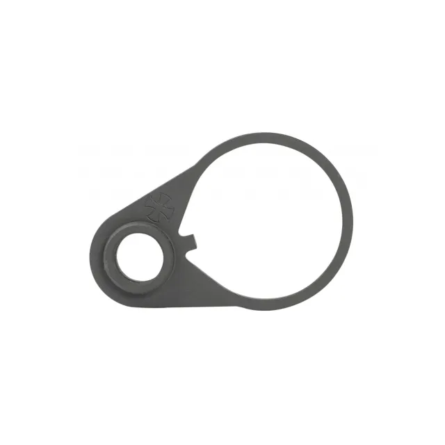 Noveske 05000094 AR-15 QD End Plate Aluminum Matte Black REC-QDEP
