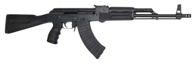 Pioneer Arms POLAKSCT AK-47 Sporter 7.62x39mm 16.30" 30+1, Black, Sporter Stock, Adj Sights - Advanced Armament Corp - 7.62X39 for sale at Bang-Bang Tactical