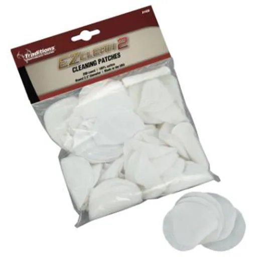 Buy Traditions Cleaning Patches 200 pk. for .45-.54 Caliber Firearms online