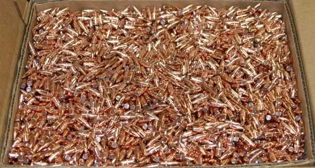 Hornady 2263B 22 Cal .224 55GR BTHP Cannelure 6000/Box - Hornady Manufacturing Company - 22 CALIBER