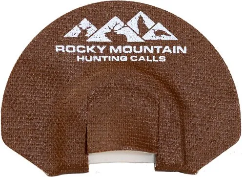 Rocky Mountain Raging Bull Diaphragm Call 101 Brown Latex Bugle Call - Rocky Mountain Hunting Calls