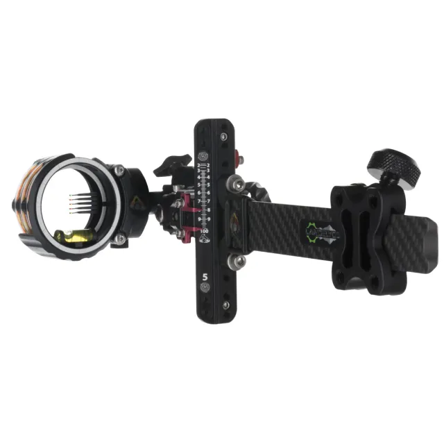 Buy Axcel ALND-C519-4BK LANDSLYDE Carbon Pro Sight 5 Pin .019 RH online