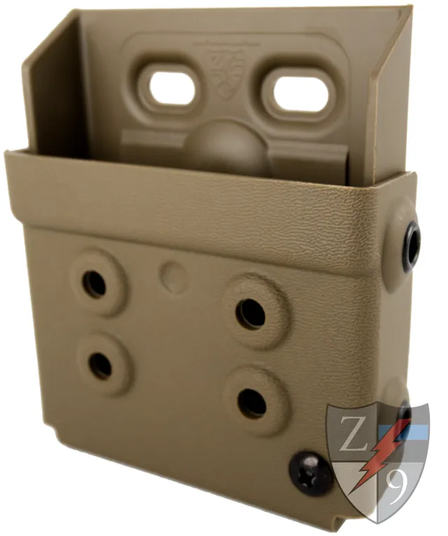 Zero9 Solutions Handcuff Case Standard FDE MOLLE Belt-Mount - Zero9 Solutions