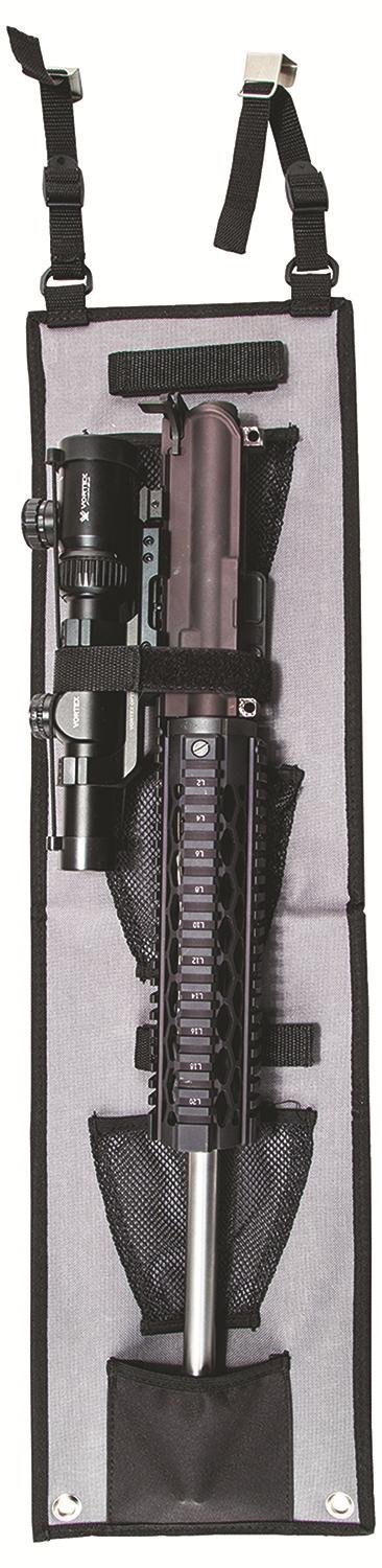 Lockdown Vault Accessories Handgun AR Upper Hanger, Holds 6 Handguns, Grey - Battenfeld Technologies
