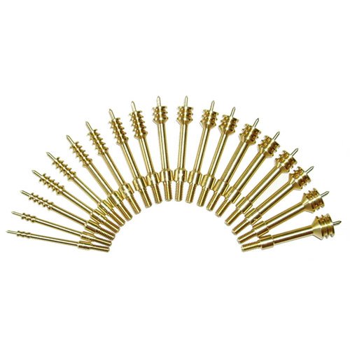 Pro-Shot Benchrest Quality Spear-Tip Brass Jag (8/32 Thread) .357/.38/9mm