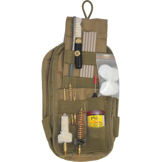 Pro-Shot COY-AR223 .223 Cal/5.56mm Cleaning Kit, Coyote Tan Pouch - Pro-Shot Products - .223 / 5.56mm