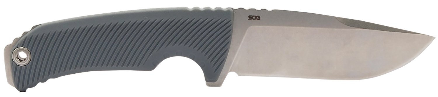 SOG Tellus FX SOG17060243 4.20 In Clip Point 440C Wolf Gray - SOG