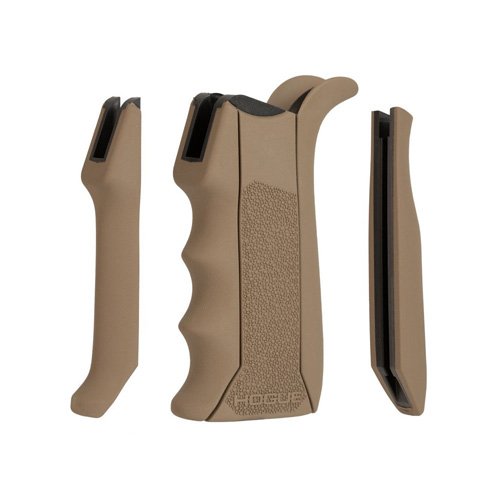 Hogue 13043 Modular Overmolded Rubber Pistol Grip Flat Dark Earth AR-15/M16 - Hogue