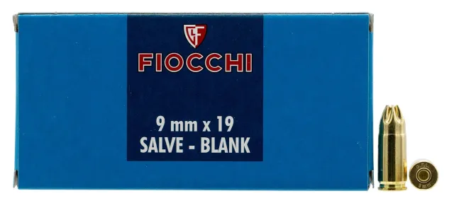 Buy Fiocchi 9MMBLANK Pistol Training Blanks 9mm Luger 50/Box online
