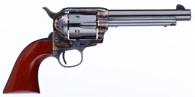 Taylors & Company RC1551019 Cattleman 9MM/357MAG 5.5" Case-Hardened Frame - Taylor's & Company - 9MM/.357MAG for sale at Dahlonega Armory