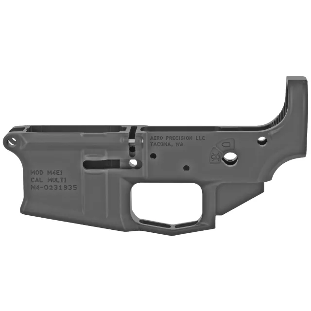 Aero Precision APAR600001C M4E1 AR-15 Lower Receiver 7075-T6 Aluminum Black