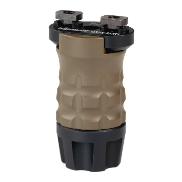 Samson 04-05102-32 M-LOK Vertical Grip, FDE, 2.125" Grenade Texture