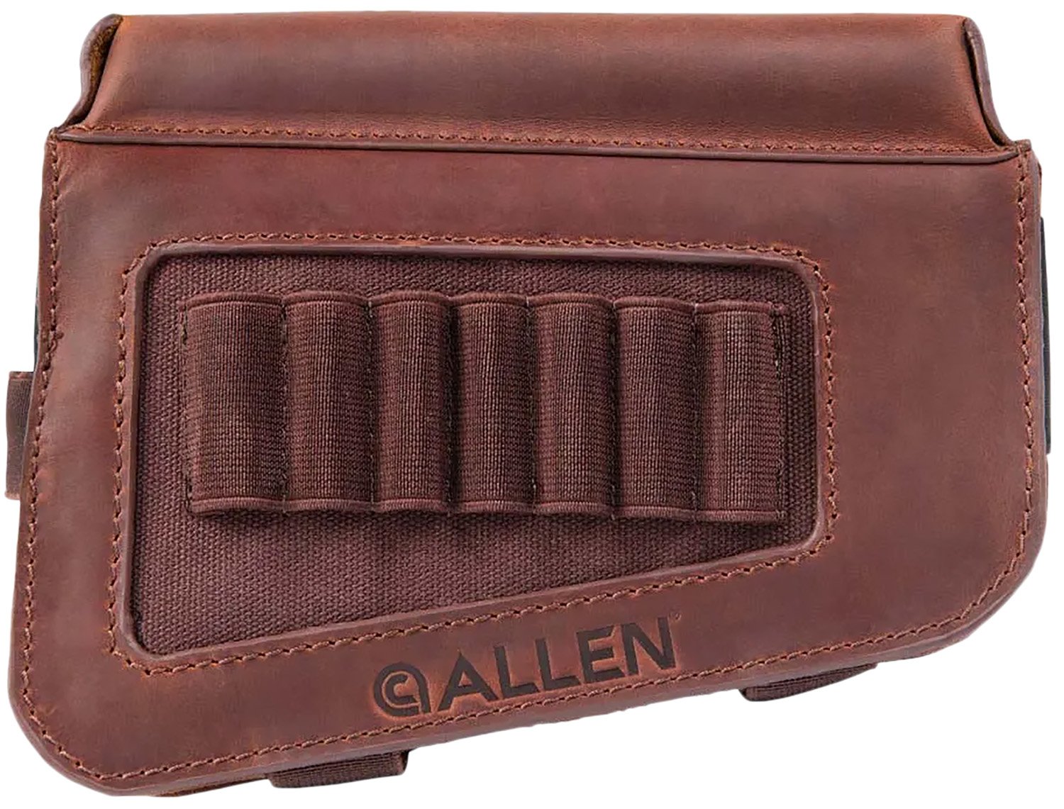 Allen Westcliff Buttstock Cartridge Carrier Brown Model 8519 - Allen Company - 7RD