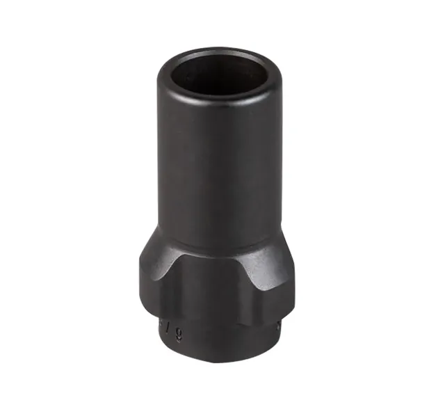 SilencerCo AC2606 Adapter Matte Black 3-Lug Male Adapter Fits .45ACP Caliber Guns 9/16x24 - SilencerCo - .45 ACP