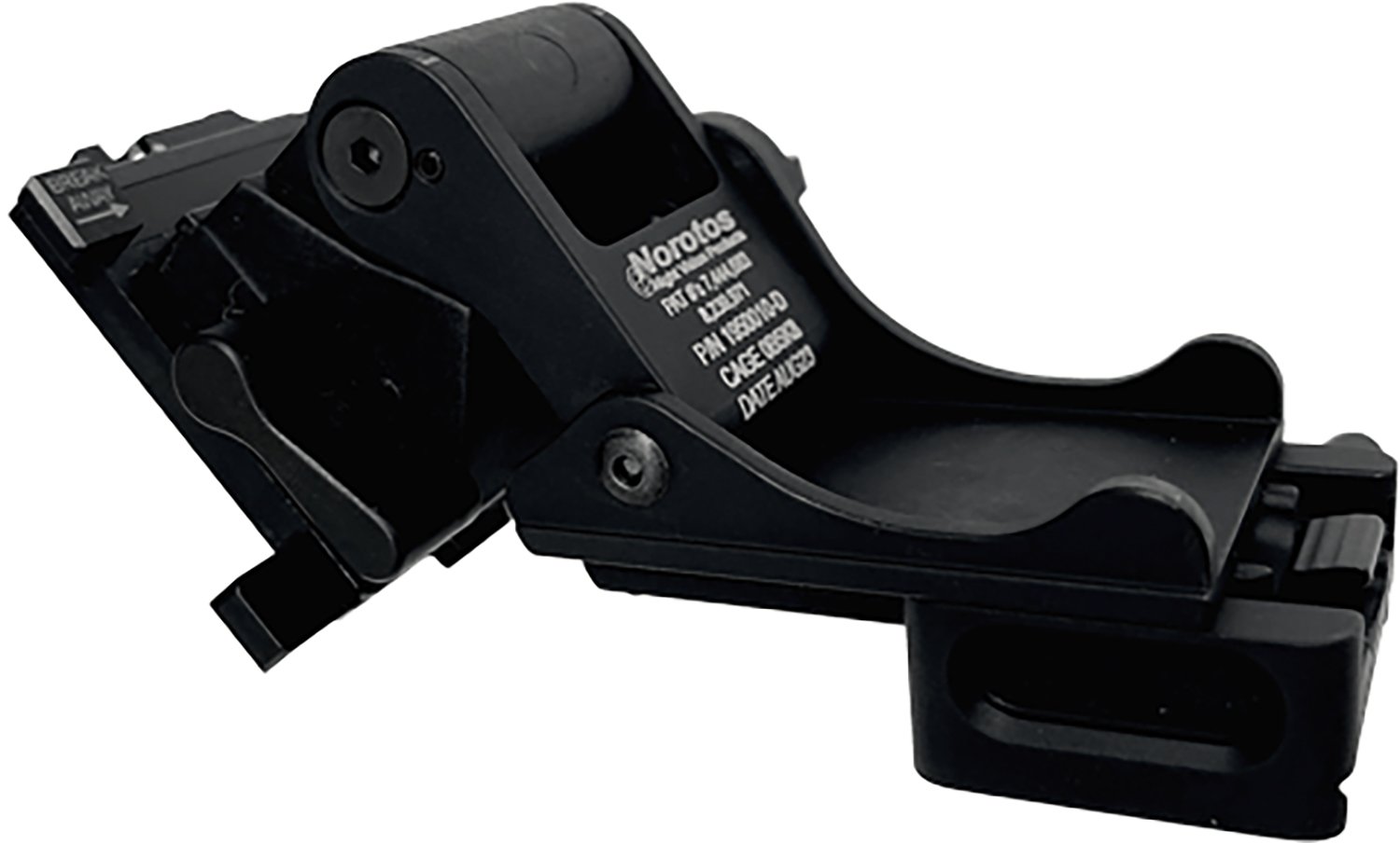 ATN ACMUHMNTDVTL Dovetail Helmet Mount Black for PS31 - ATN