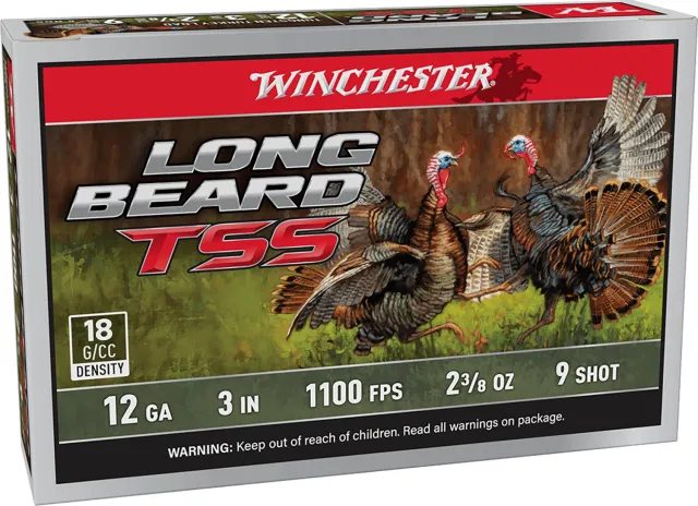 Winchester LBTSS1238 Long Beard TSS 12Ga 3" 2 3/8oz 8 Shot Ammo