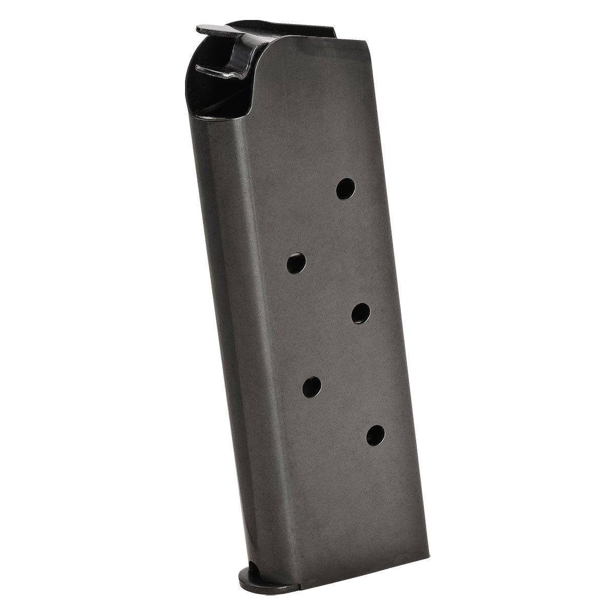 Springfield Armory PI4723 1911 Compact Magazine, 45 ACP, 6-Round Capacity, Durable Steel, Blued Finish - Springfield Armory - 45 ACP