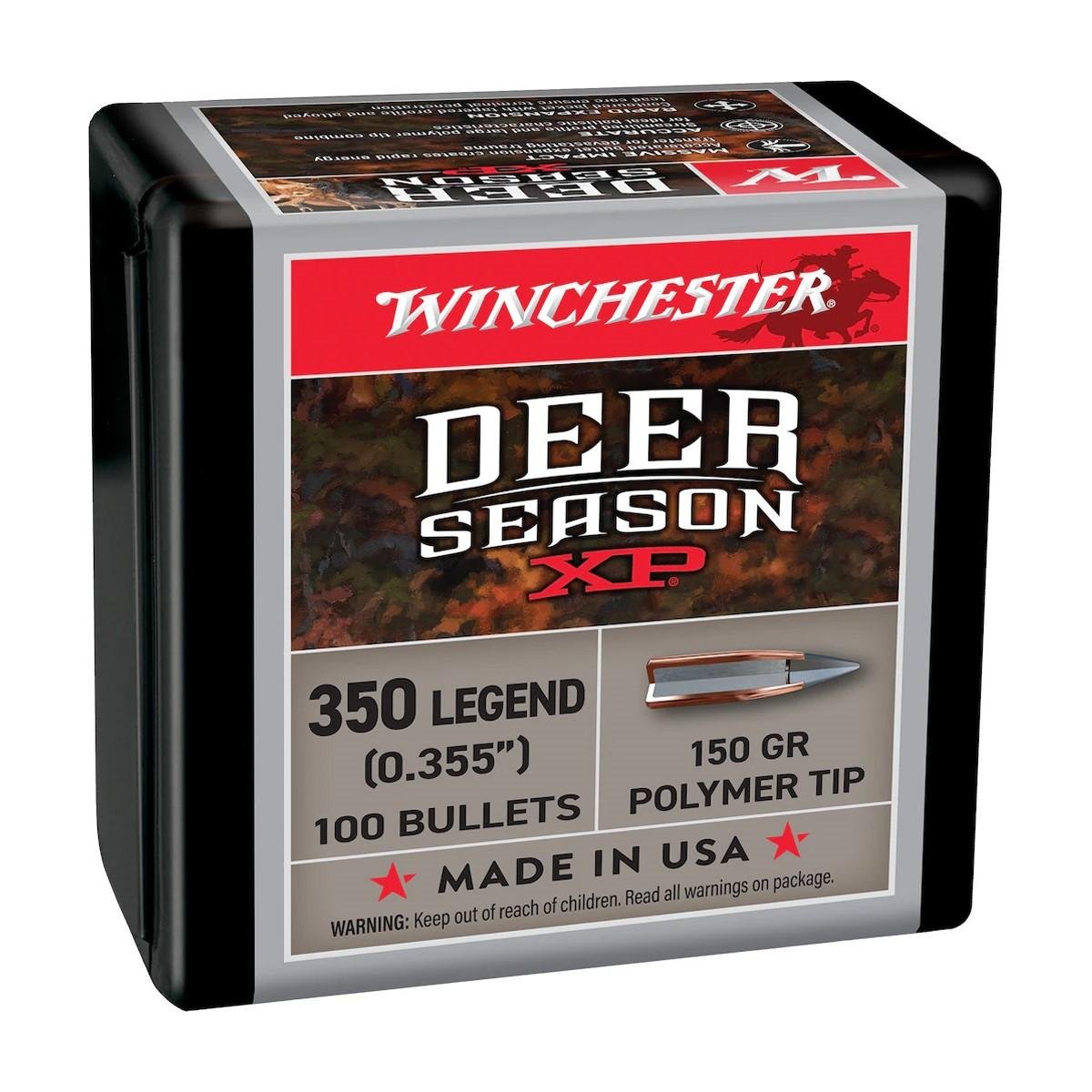 Winchester Deer Season XP Rifle Bullets 350 LEGEND 150 gr 100/ct - Winchester - 350 Legend