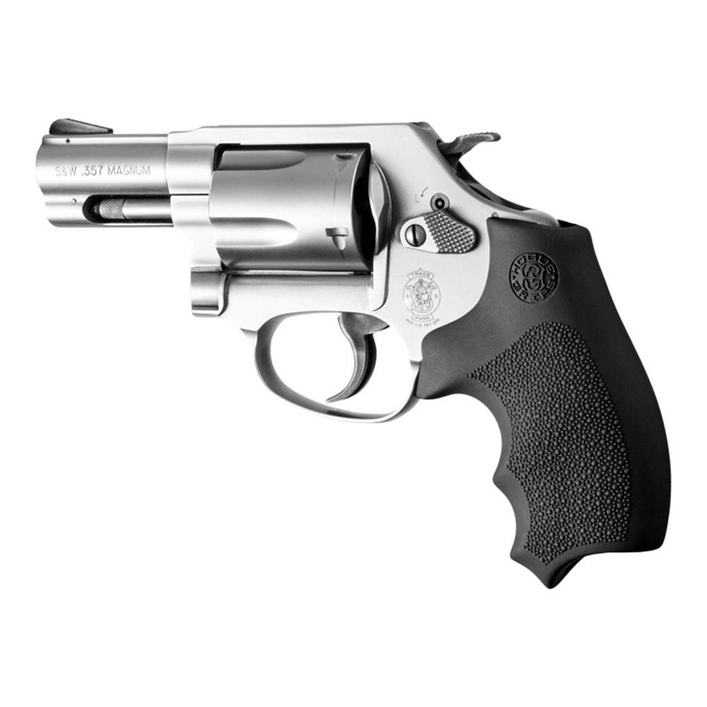 Buy Hogue Overmolded Rubber Bantam Grip Closed Backstrap S&W Round Butt J-Frame Revolvers Black online
