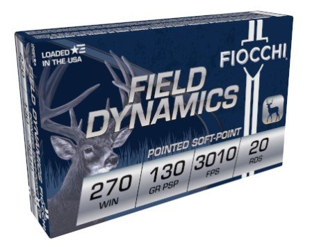 Buy Fiocchi 270SPB 270 Winchester 130gr Pointed Soft-Point 24In online