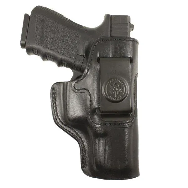 DeSantis 127BAB6Z0 Inside Heat IWB Black Leather Holster Glock 19/23 RH - View 2