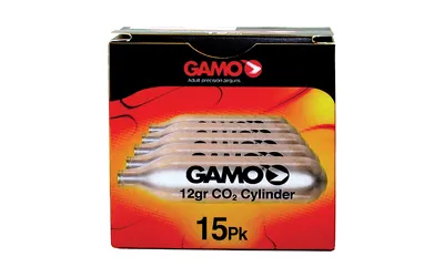 Gamo USA 12g CO2 Cartridges for CO2 Pistols and Rifles 15 Pack - View 2