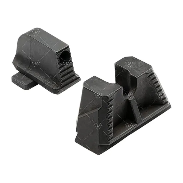 Strike Industries P320SIGHTSSH Iron Sights Black Suppressor Height P320 - View 2