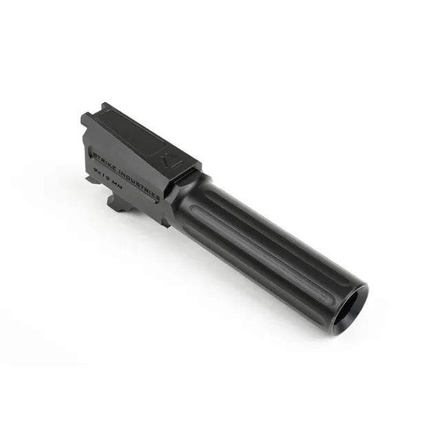Strike Industries P365-BARREL 9mm 3.10" Fluted Black Nitride Barrel - View 3
