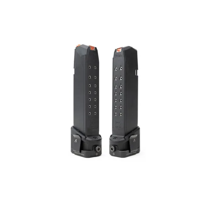 Strike Industries EMPALG17BK Extended Mag Plate for Glock G17/G22 Black - View 5