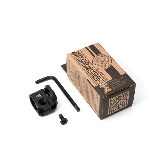 Strike Industries SI-MC-QUAD Micro Compensator Black Steel 0.89" 9mm/.357 - View 2