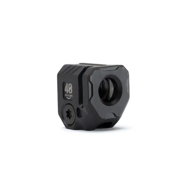 Strike Industries SI-MC-QUAD Micro Compensator Black Steel 0.89" 9mm/.357 - View 3