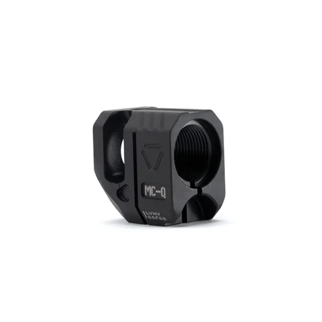 Strike Industries SI-MC-QUAD Micro Compensator Black Steel 0.89" 9mm/.357 - View 4