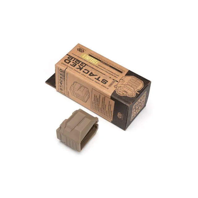 Strike Industries Stacked Angled Grip Integrated Cable Management FDE - View 2