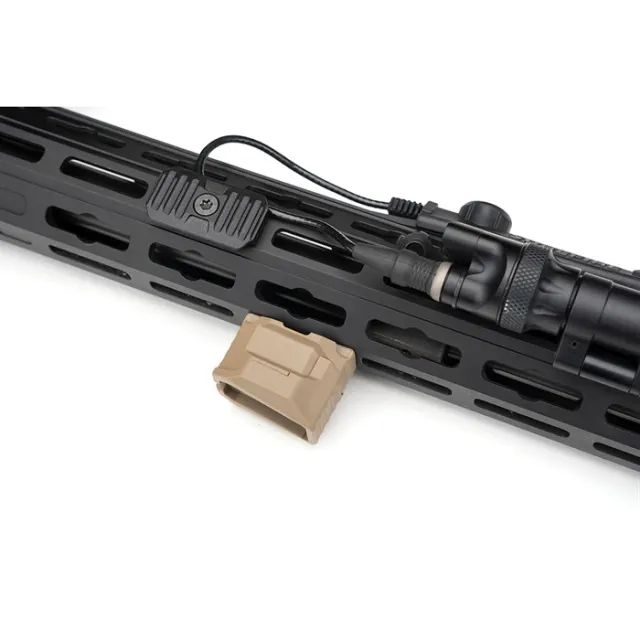 Strike Industries Stacked Angled Grip Integrated Cable Management FDE - View 4
