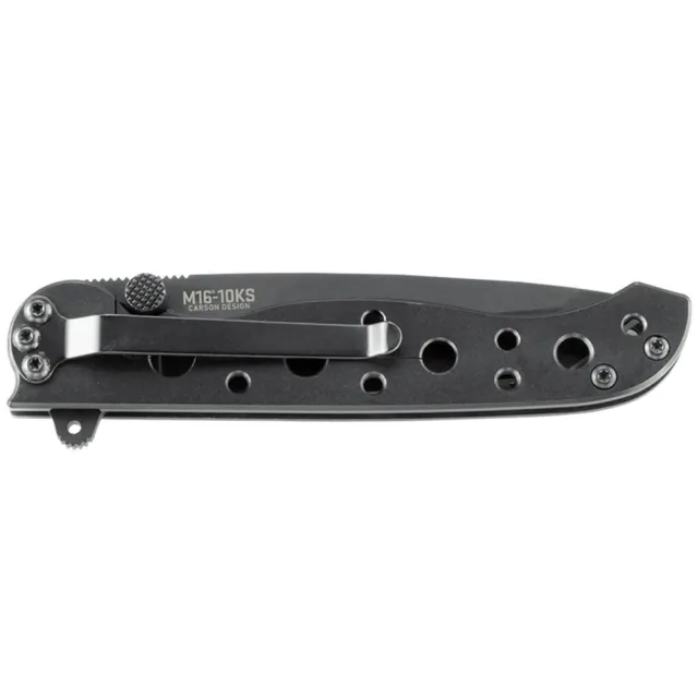 Columbia River Knife & Tool M16 3In Tanto Black Folding Knife - View 2