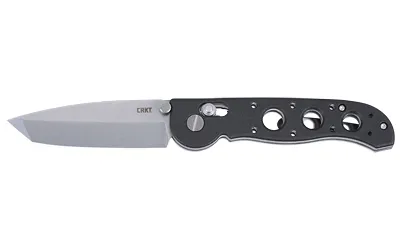 Columbia River Knife & Tool M16-02X D2 3.11 In Tanto Black Grivory - View 2