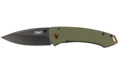 CRKT 2520 Tuna 3.22" Folding Knife Stonewashed 8Cr14MoV Blade G10 Handle - View 2