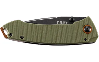 CRKT 2520 Tuna 3.22" Folding Knife Stonewashed 8Cr14MoV Blade G10 Handle - View 3