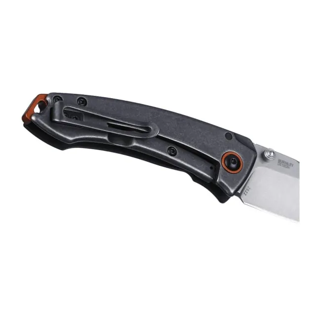 CRKT 2522 Tuna Black Folding Knife with Frame Lock - View 2