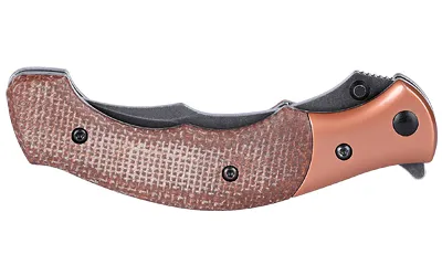 Columbia River Knife & Tool Ritual 3.3In Persian Blade Brown Micarta - View 3