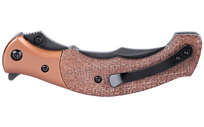 Columbia River Knife & Tool Ritual 3.3In Persian Blade Brown Micarta - View 4